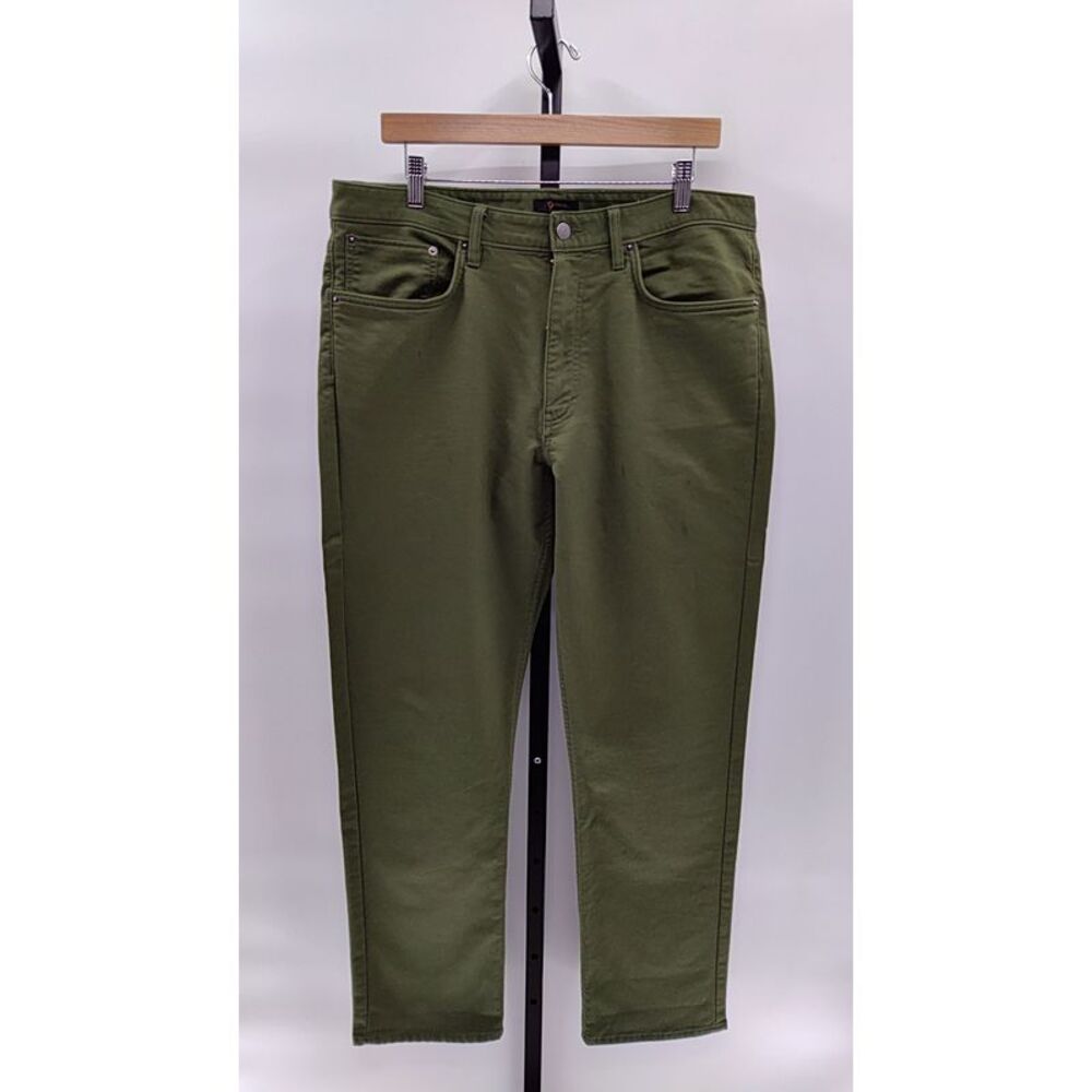 Quince Men Comfort Stretch Traveler 5 Pocket Pants Straight Chive 35